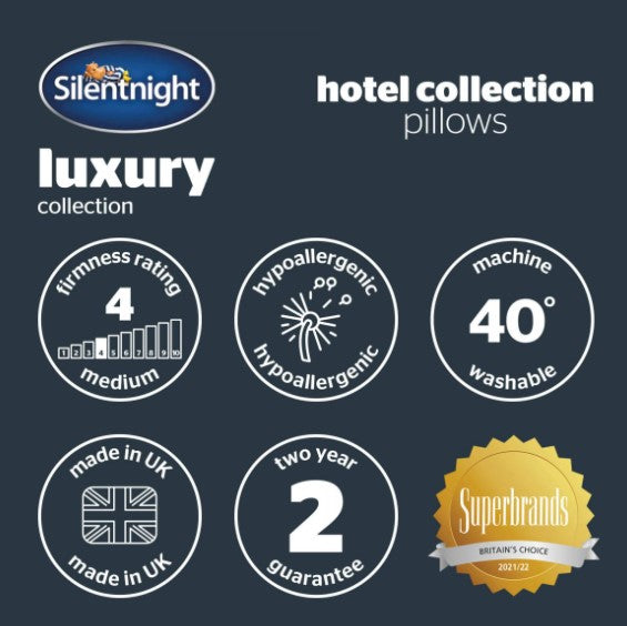 Silentnight Luxury Hotel Collection Pillow Pair