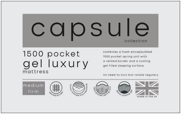 King Size Capsule Gel Luxury Mattress