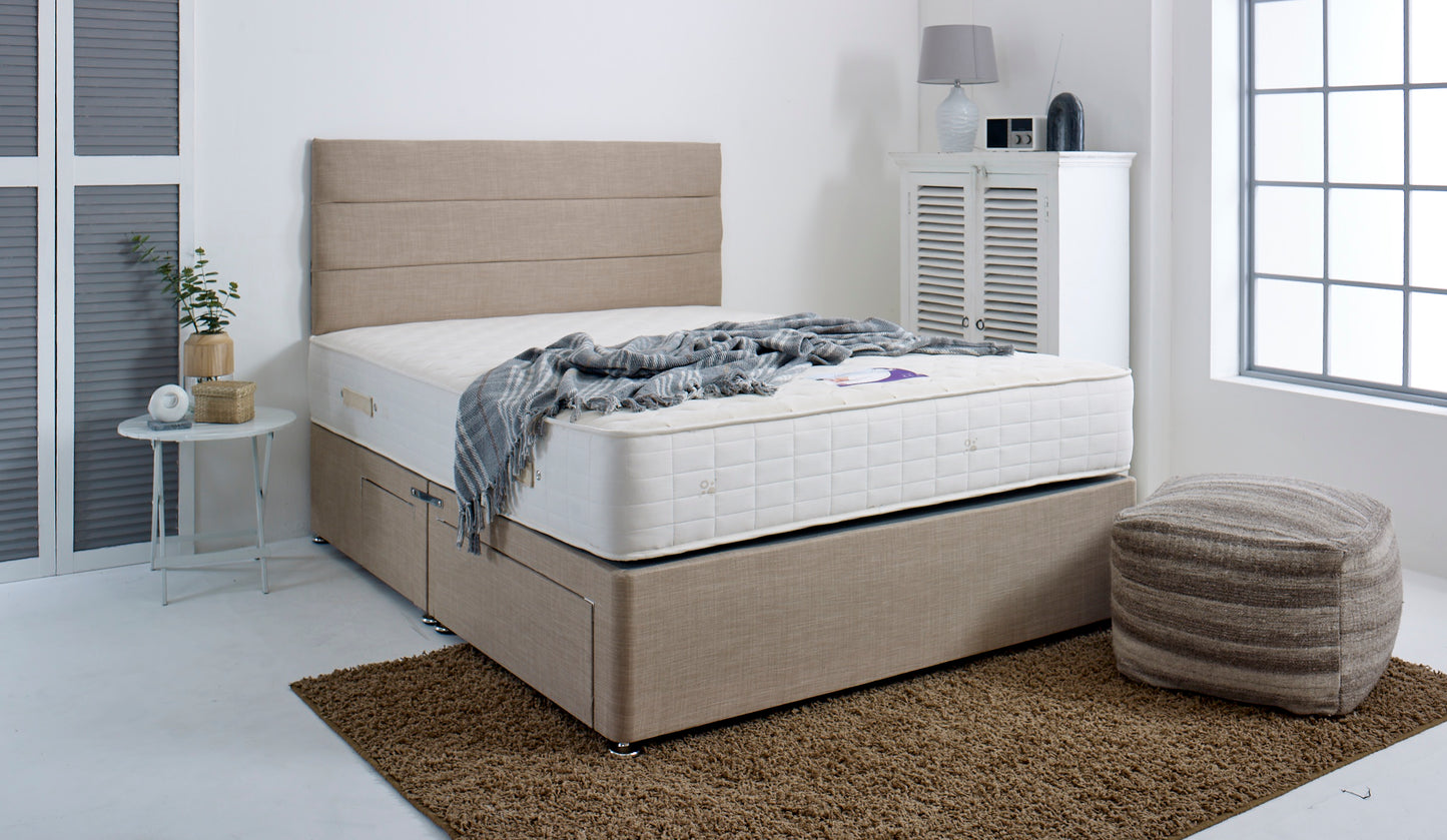 Manhatten Divan Set with Mattress