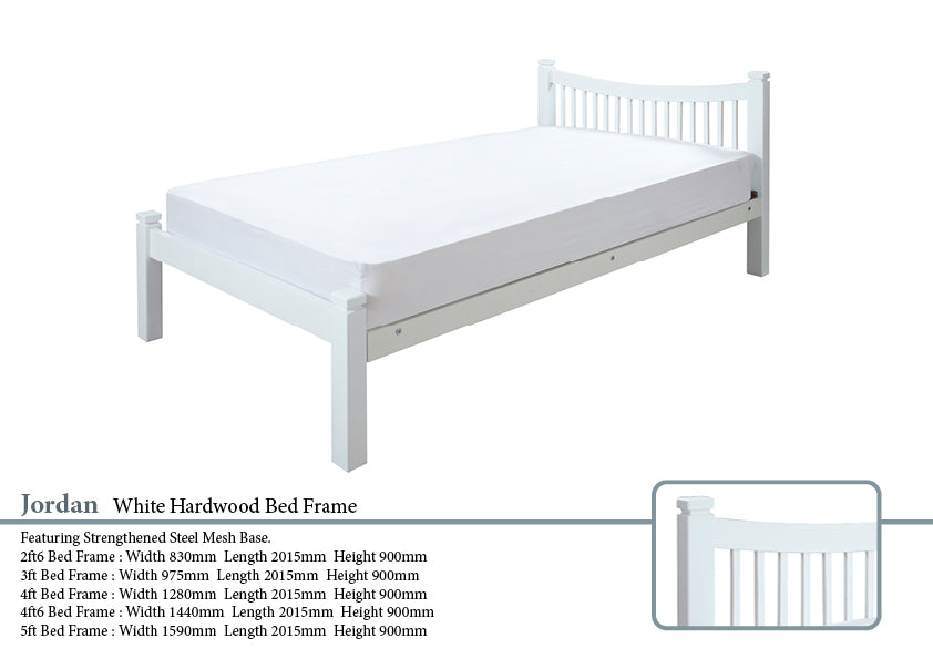 Jordan Wooden Bed Frame