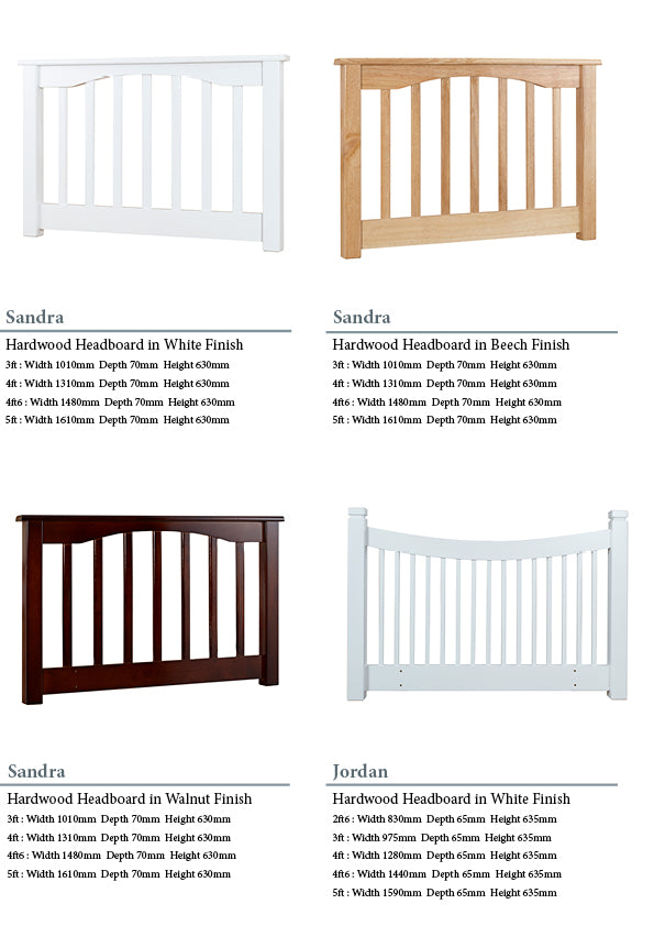 Sandra Wooden Headboard