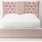 Symmetry Wingback Bed