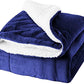 Imperial Rooms Sherpa Fleece Blanket Bed Throws