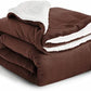 Imperial Rooms Sherpa Fleece Blanket Bed Throws