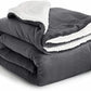 Imperial Rooms Sherpa Fleece Blanket Bed Throws