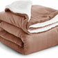 Imperial Rooms Sherpa Fleece Blanket Bed Throws