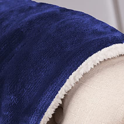 Imperial Rooms Sherpa Fleece Blanket Bed Throws