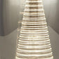 Chrome & Smoked Glass Table Lamp