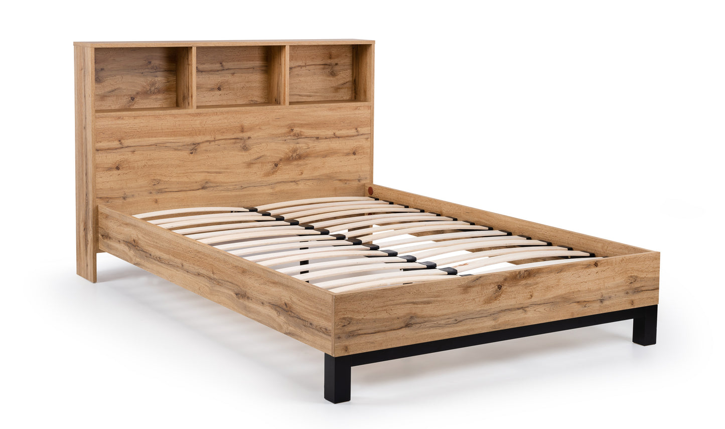 Wooden bed
