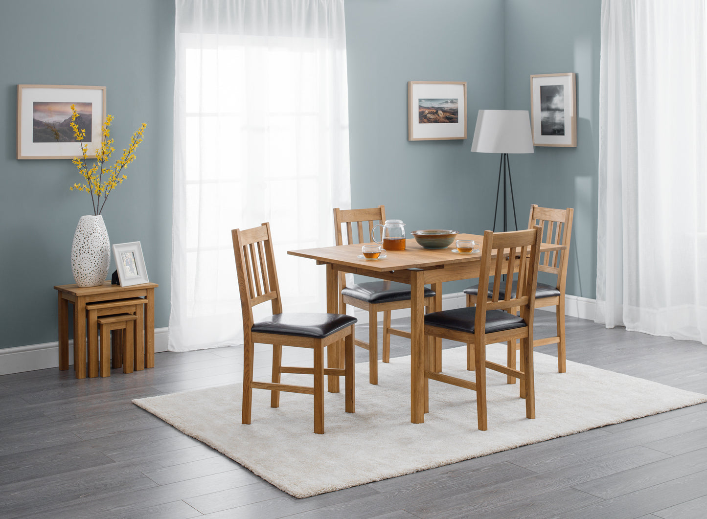 Solid Oak with an Oiled Finish Dining Chair