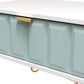 Cube Duck & White Matt Midi Chest with 1 Drawer