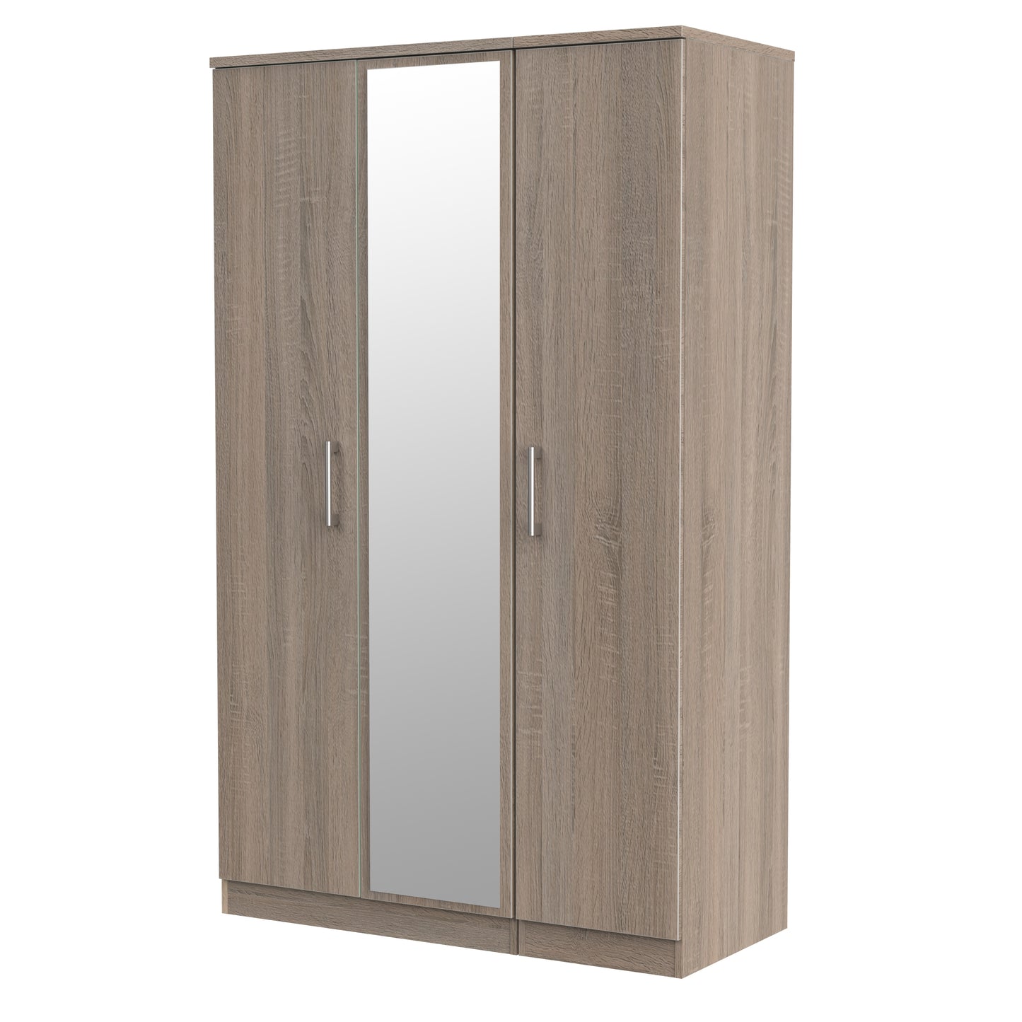 Devon Darkolino Triple Mirror Wardrobe