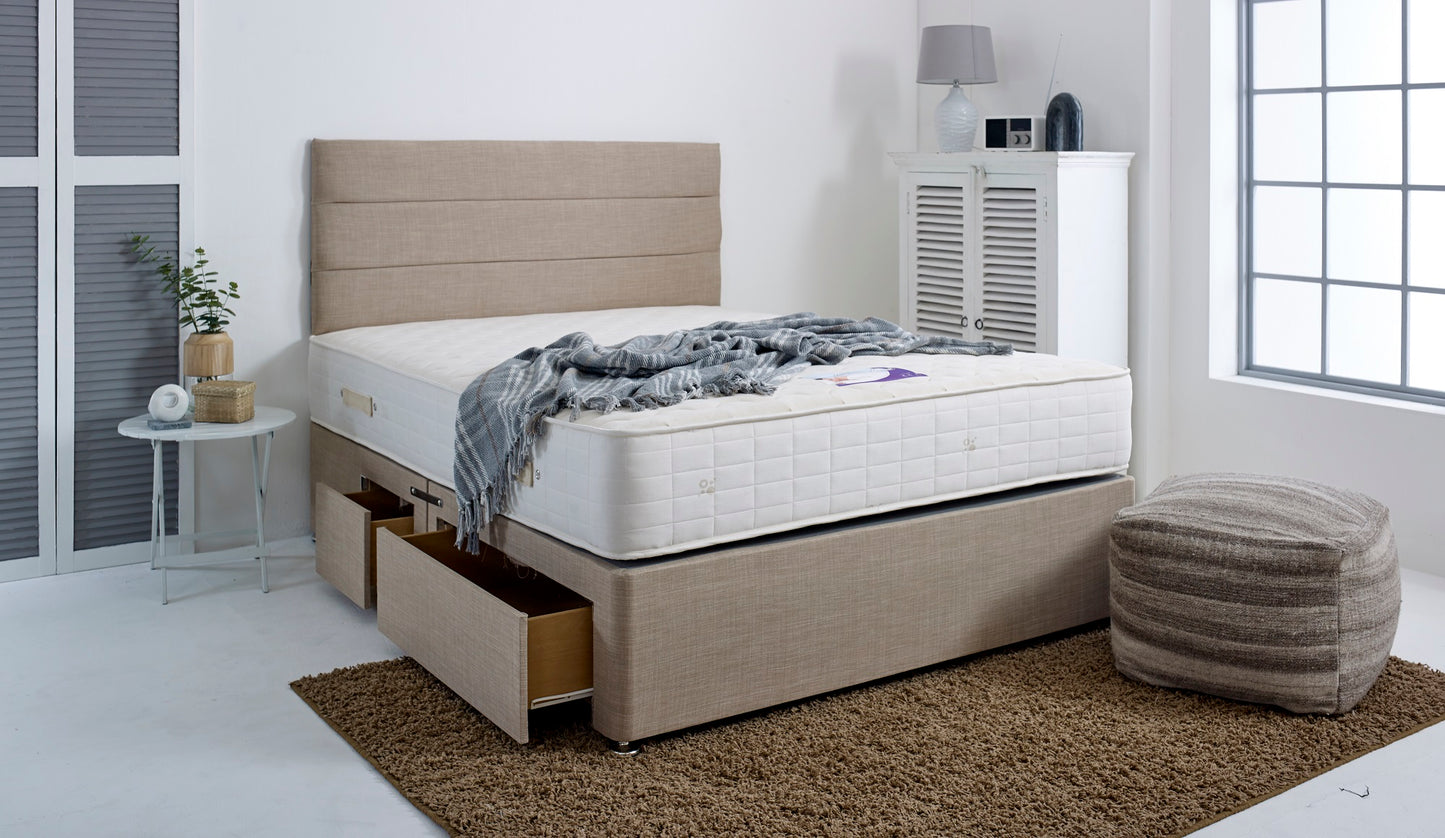 Manhatten Divan Set with Mattress