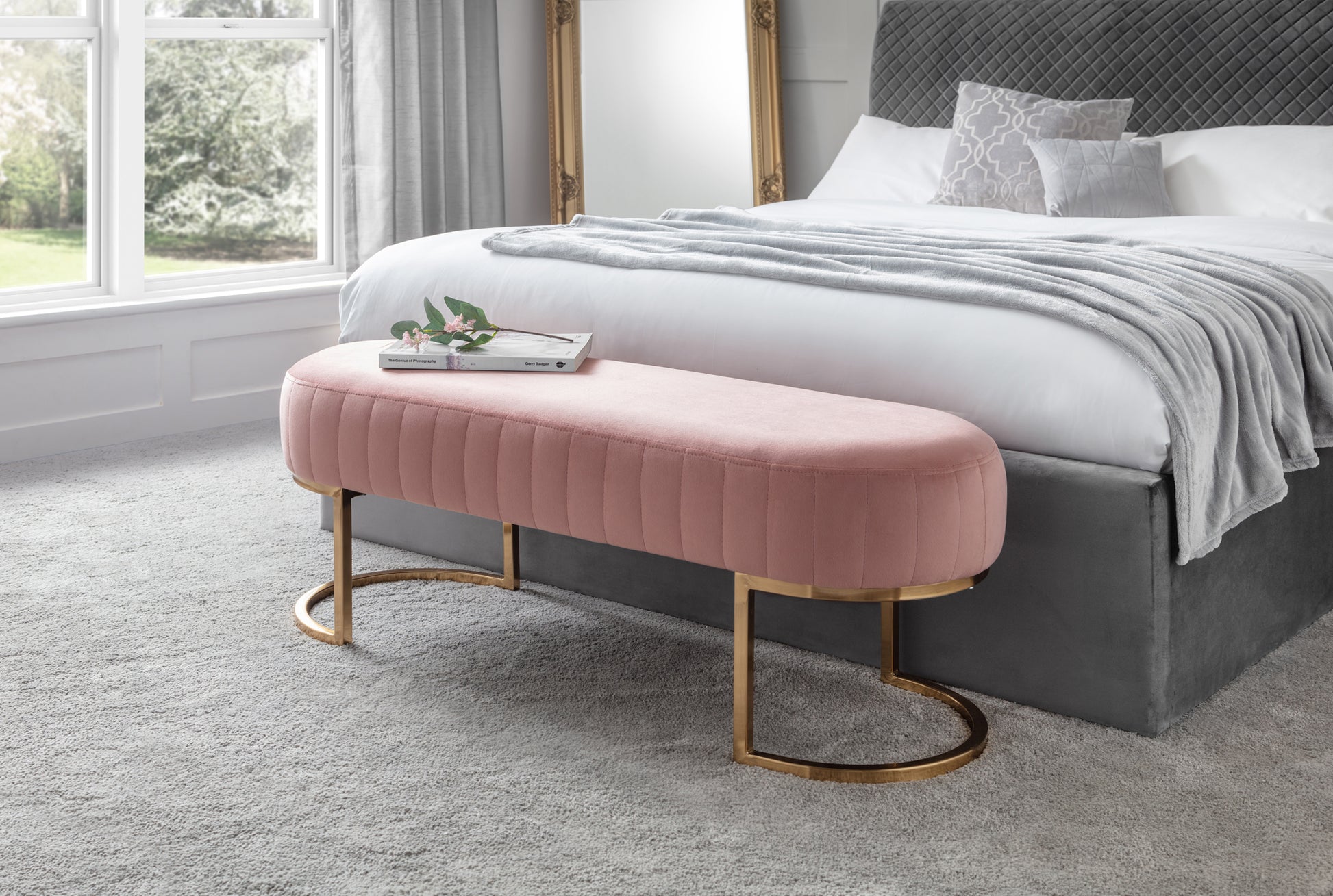 Pink Bench