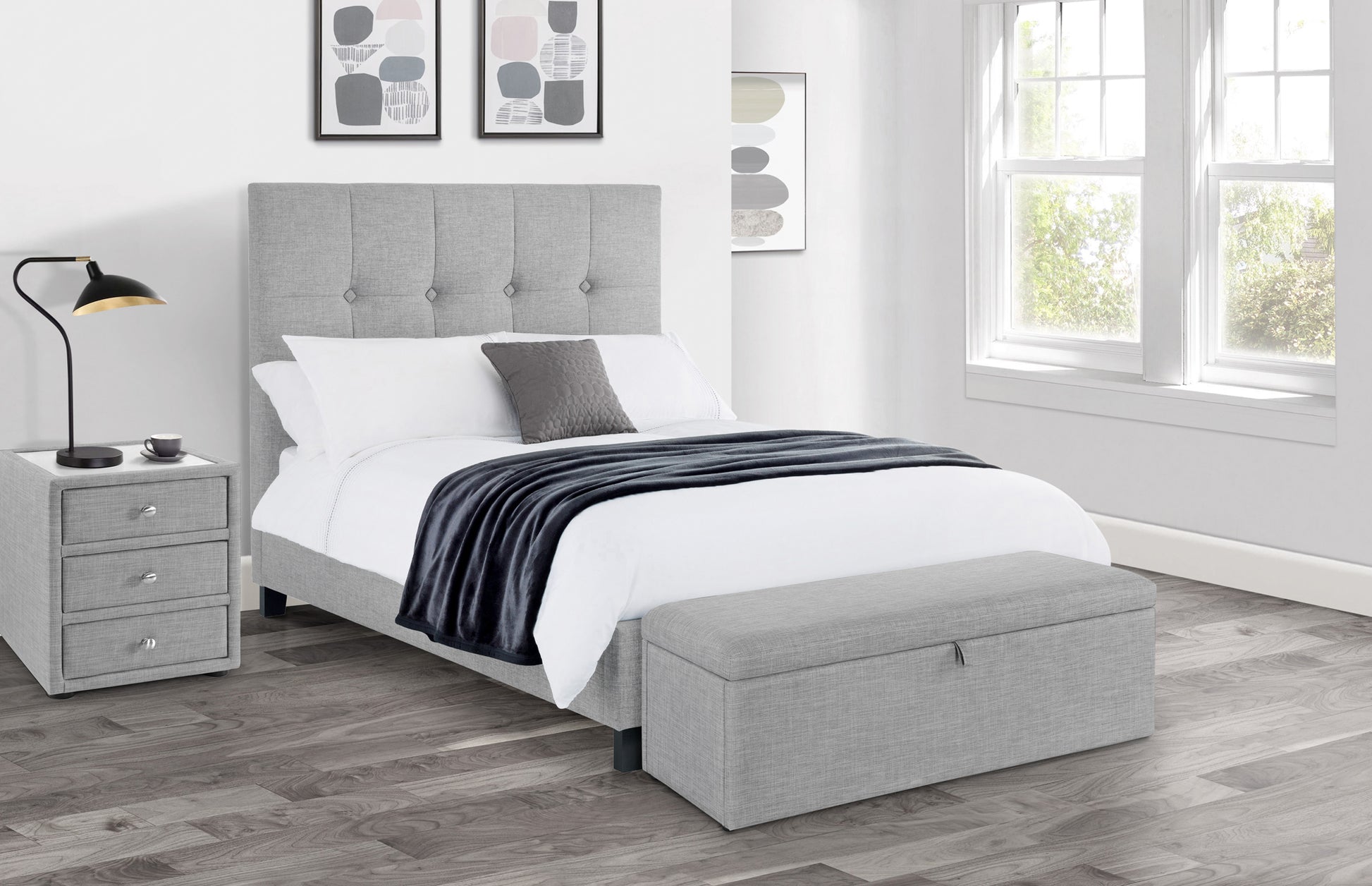 Grey Storage Box
