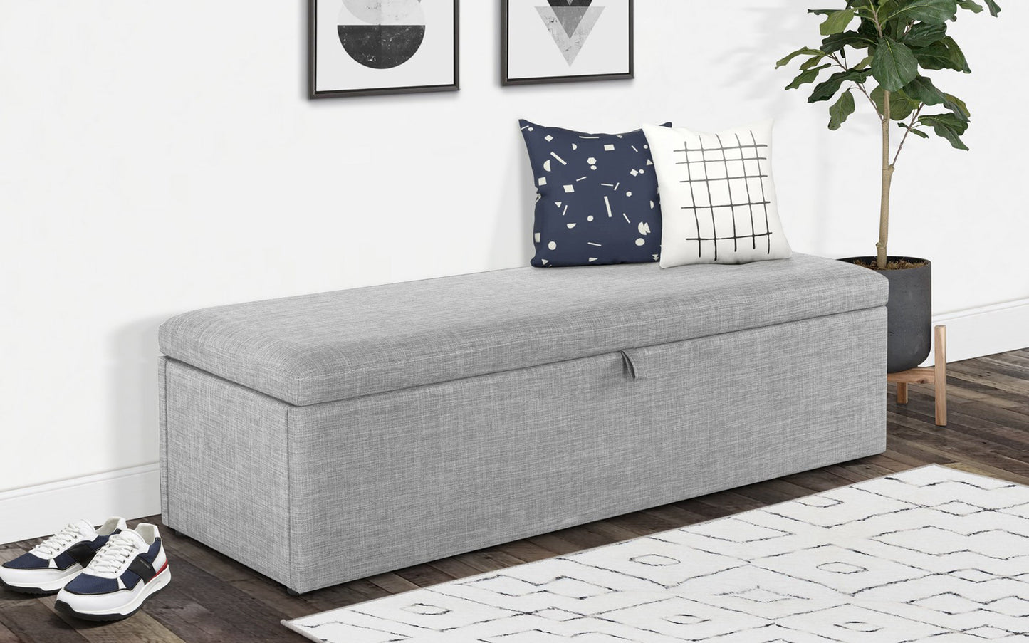 Grey Storage Box