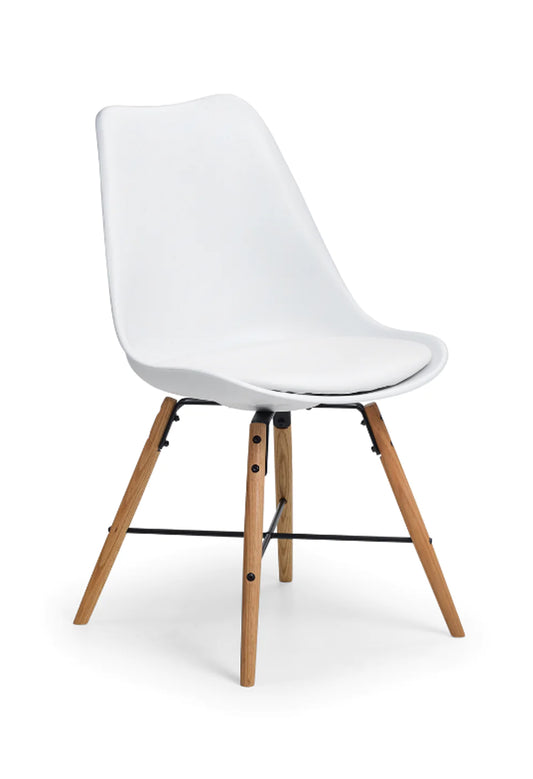 White Cori Dining Chair