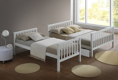 White Three Sleeper Bunk Set